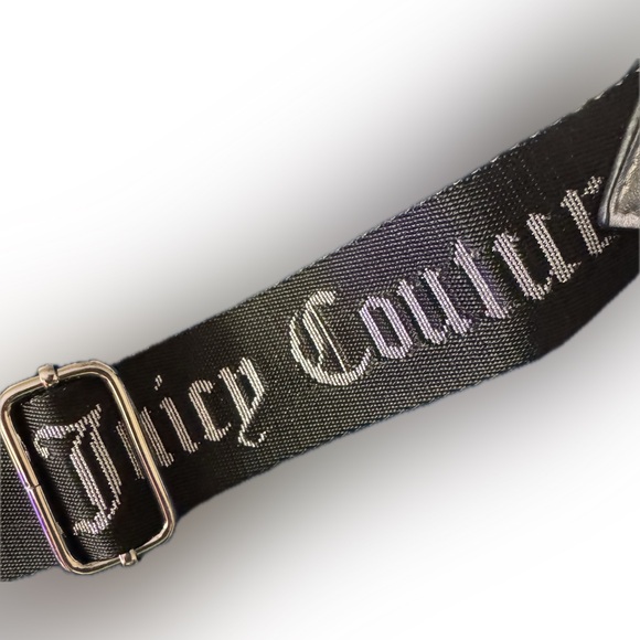 Juicy Couture NWT Metallic Silver Half Moon Crossbody | Factory Flaws - Picture 2 of 10